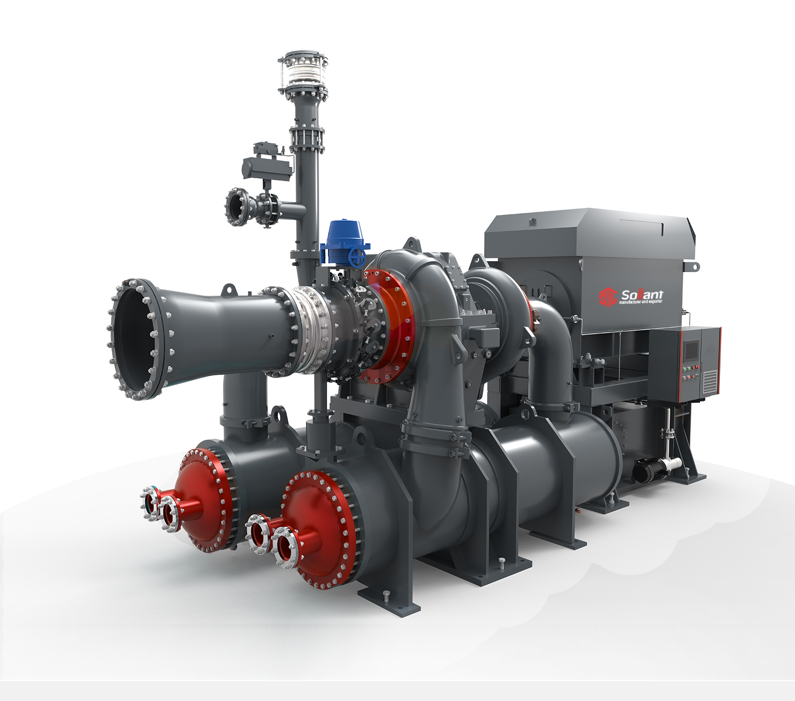 sollant Compresor centrífugo de 3 etapas