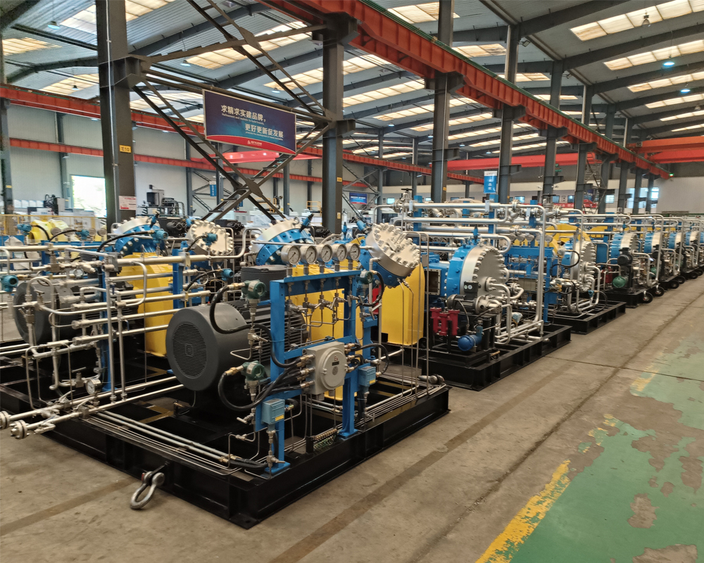 sollant tipos de compresores de hidrogeno